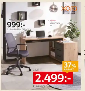 XXXLutz SKRIVBORD erbjuda