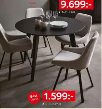 XXXLutz STOL/STYCK erbjuda