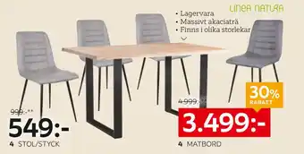 XXXLutz STOL/STYCK erbjuda