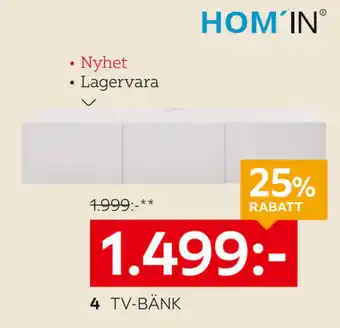 XXXLutz TV-bänk Newniq erbjuda