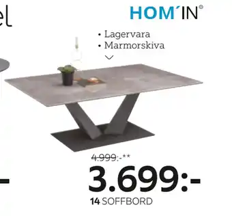 XXXLutz Soffbord Gisele erbjuda