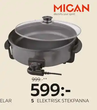 XXXLutz ELEKTRISK STEKPANNA erbjuda