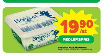 Stora Coop Bregott mellan/mindre erbjuda