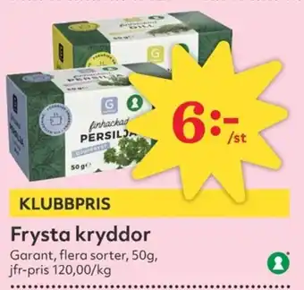 Hemköp Frysta kryddor erbjuda