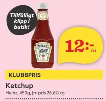 Hemköp Ketchup erbjuda