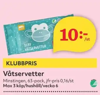 Hemköp Våtservetter erbjuda