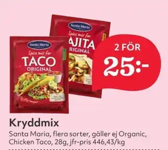 Hemköp Kryddmix erbjuda