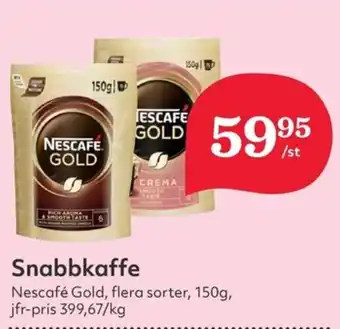 Hemköp Snabbkaffe erbjuda