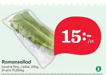 Hemköp Romansallad erbjuda