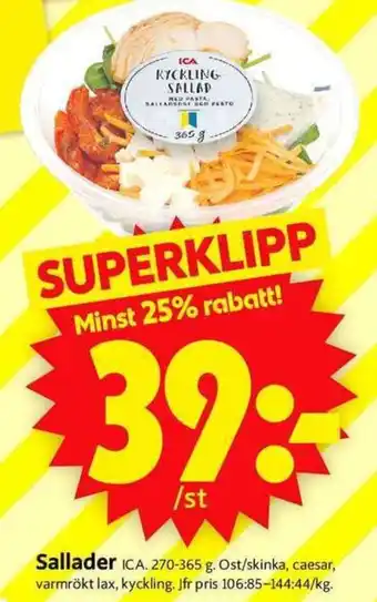 ICA Supermarket Sallader erbjuda
