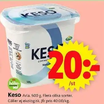 ICA Supermarket Keso erbjuda