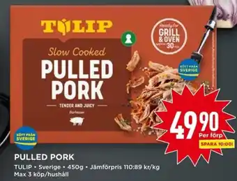 Willys PULLED PORK erbjuda