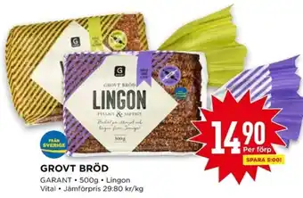 Willys GROVT BRÖD erbjuda