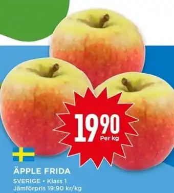 Willys ÄPPLE FRIDA erbjuda