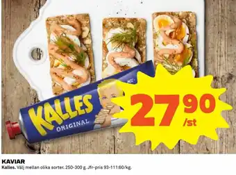 Kalles Kaviar 250-300g