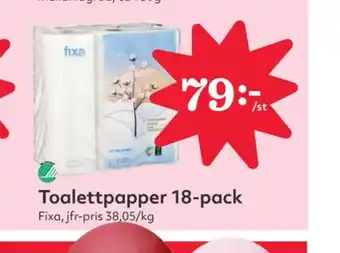 Hemköp Fixa toalettpapper erbjuda