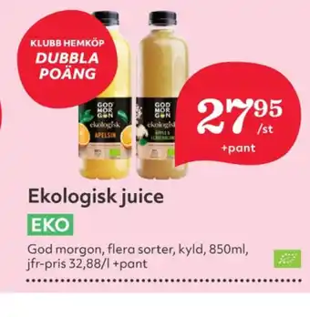 Hemköp God morgon juice erbjuda