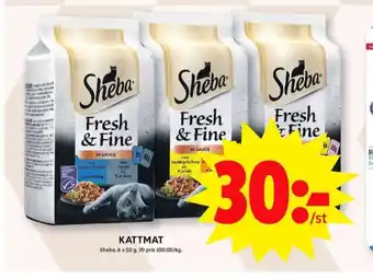 ICA Maxi Sheba kattmat erbjuda