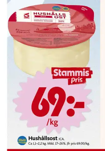 ICA Nära Ica hushållsost erbjuda