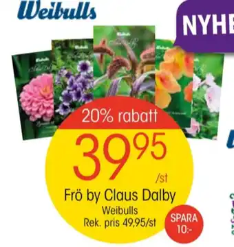 EKO Weibull fröpåsar erbjuda