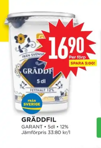 Willys Hemma Garant gräddfil erbjuda