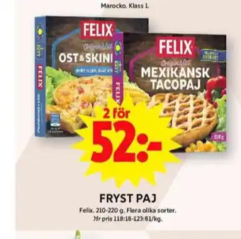 ICA Maxi Felix matpajer erbjuda
