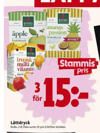 ICA Nära Kivik lättdryck erbjuda