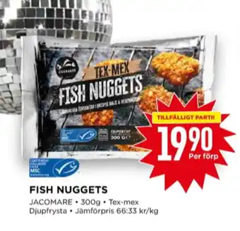 Willys Jacomare fisk nuggets erbjuda