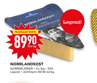 Willys Norrmejerier norrlandsost erbjuda