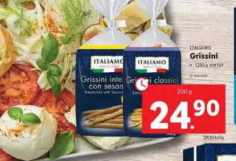 Lidl Italiamo grissini erbjuda