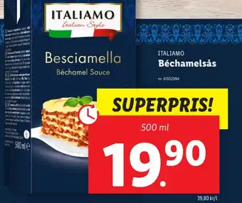 Lidl Italiamo bechamelsås erbjuda