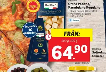 Lidl Italiamo grana padano erbjuda