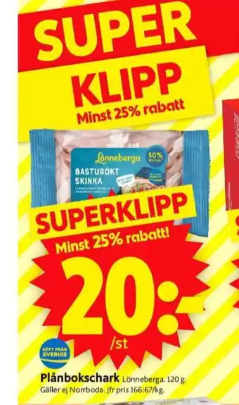 ICA Supermarket Lönneberga skinka erbjuda