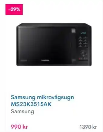 CDON Samsung mikrovågsugn MS23K3515AK erbjuda
