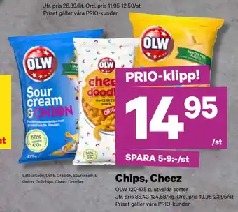 City Gross Chips, Cheez erbjuda