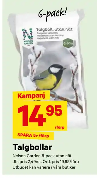 City Gross Talgbollar erbjuda