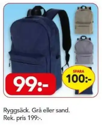 Bo Ohlsson Ryggsäck erbjuda