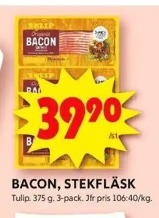 ICA Kvantum BACON, STEKFLÄSK erbjuda