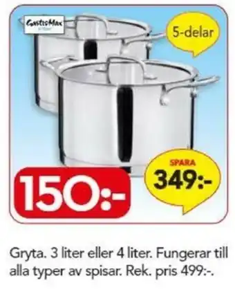 Bo Ohlsson Gryta 3 liter eller 4 liter erbjuda