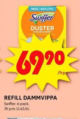 ICA Kvantum REFILL DAMMVIPPA erbjuda