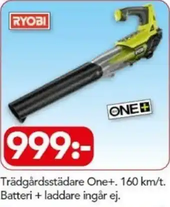 Bo Ohlsson Ryobi Trädgårdsstädare One+ erbjuda
