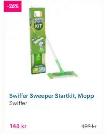 Swiffer Sweeper Startkit, Mopp, Swiffer