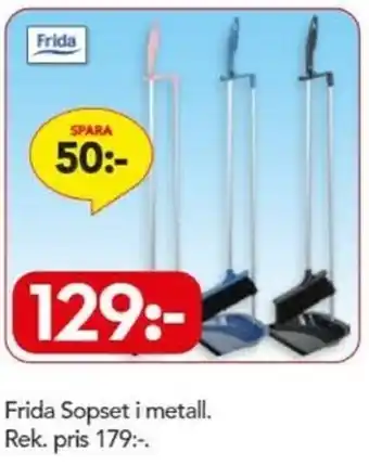 Bo Ohlsson Frida Sopset i metall erbjuda