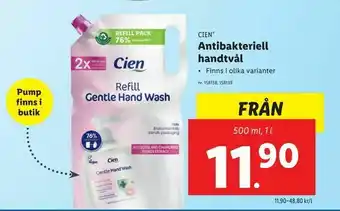 Lidl Antibakteriell handtvål erbjuda