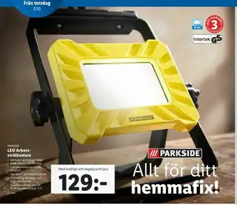 Lidl LED Arbetsstrålkastare erbjuda