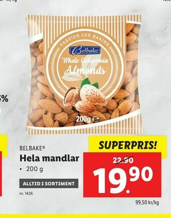 Lidl Hela mandlar erbjuda