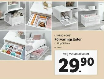 Lidl Förvaringslådor erbjuda