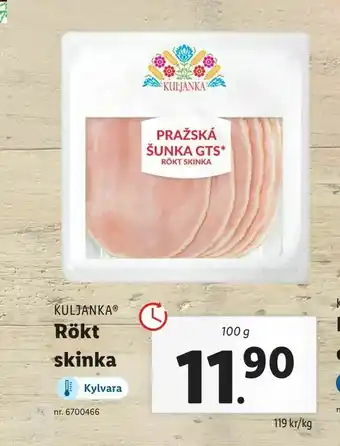 Lidl Rökt skinka erbjuda