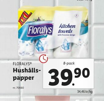Lidl Hushållspapper erbjuda