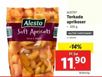 Torkade aprikoser
